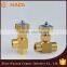 Wholesale  Brass 90 Degree Angle Valve Brass Gas Regulating Needle Valve