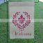Wholesale outdoor promotional garden decoration flags cheap nylon garden flag