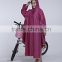 waterproof rain poncho with sleeves in high quality