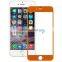 Wholesale High Quality Front Screen Glass Lens For iPhone 6 Plus Orange