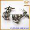 Metal cufflinks