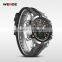 WEIDE 3atm Water Resistant PU Band Men Watch High Quality Analog Digital Display Multi-function Clock for Men relogio