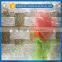 Curved colored pattern glass