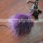 Raccoon Fur Ball/Raccoon Fur/Raccon Fur Pom Poms Keychain Key Rings