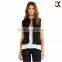 2015 front zipper pocket light worn ladies jean vests JXH413