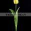 61 cm PVC Real Touch Tulip Spray with 3 Leaves Artificial Flower