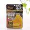 Back seal bags for food packaging heat seal aluminum foil bags with tear notch