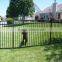 Factory direct sale wrought iron fence zinc steel fence