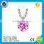 Fashion charm metal pendant with heart-shaped