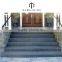 outdoor granite stone semi circular front steps