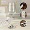 Wedding Decoration Factory in China Crystal Wine Logo Glass