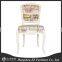 country style country side single map fabric dining chair