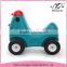 PE plastic child care center moveable spring rider animal toys