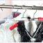 Strong Colorful Metal Clothes Hanger With Foam Padded, Non Slip