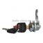 New style disc cam lock with glue iron keys,cabinet lock.