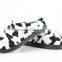 cow pattern velvet upper TPR outsole soft warm indoor slipper woman lady slipper cheap price slippers for women 2016