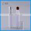 2016 best selling Cosmetic airless tube with brush/screw flip top cap
