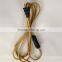 Gold 2/3 core 0.75mm copper wire cord round electrical cable wire for pendant light