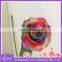 artificial rainbow rose real touc flower