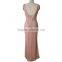 Deep v nack iron beads long tube sex women party dress