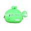 Fashionable fish shape silicone coin purse silicone jelly coin purse