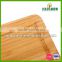 High quality rect bamboo wood chopping board with groove wholesale
