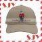 Unisex Bear Embroidery Baseball Cap Adjustable Sun Hat