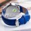 Fashion diamond tree dial water resistance leisure style quart movt leather lady women watch