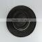 Black cowboy hat formal hat with letter