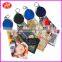 Customizable microfiber cloth keychain