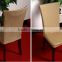 Polyester cotton lycra spandex slipcover dining room chair cover