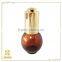 Cosmetic packaging hair care hair loss treatment glass bottle aluminium dropper