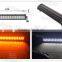 2016 led light bar 4X4 accessories 120w 20inch Light Bar Flood Spot Combo Beam Waterproof amber color changing light bar