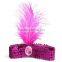 Headband Costume Accessory-3colors Ostrich feather