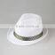 2016 popular hot sell cheap polyester homburg hat factory directly selling wholesale