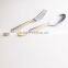 24pcs/72pcs/84pcs cutlery golden plated with wooden case/suitacase