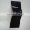 Promotional Loop Fold Woven Label for Staff Coat