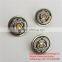 Cheap Custom Made Metal Pin badge, Design Enamel Military Security Button Badge