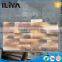 Fireproof decorative brown landscaping stones plastic cheap brick veneer for walls