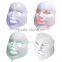 led skin rejuvenation mask,led light therapy mask with 3 colors