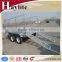 hot dipped galvanized single axle hydraulic farm box tipping trailer