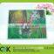 Favorable Price !Printing irregulare big 3d pvc cards from gold manufacture