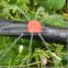 Flow adjustable micro irrigation emitter for drip irrigation