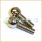 alibaba high quality brass polished ball head screw
