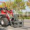 CE Mini Tractor Front End Loader with 0.8 ton Loading Capacity for Sale
