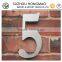 2D Stainless steel Letter sign, house number