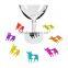 Slicone ice shot goblet glass markers for party