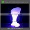 2016 Wholesale led bar stool high chair plastic bar stool for club