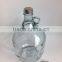 Wholesale cheap 3L of red wine glass bottles with a cork and aluminum cover,glassware