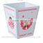 2015 wooden waste bins for kids home use dusbin box accept customization manufacture box